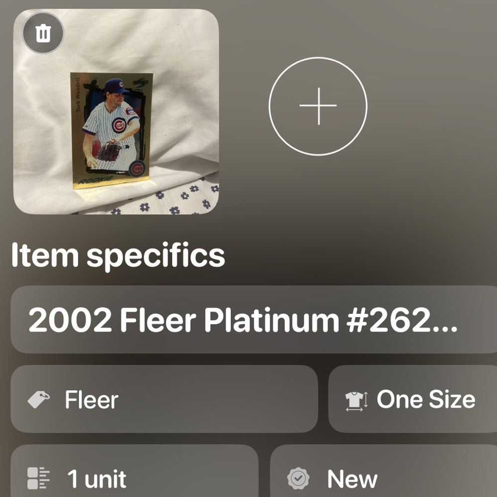 2002 Fleer Platinum Card